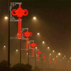 陕西灯杆装饰亮化工程众熠发光中国结灯灯笼工程