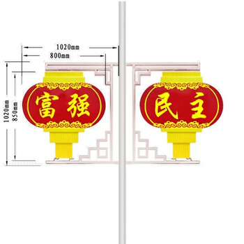 湖南LED景观灯众熠发光中国结灯亮化装饰灯,发光灯笼