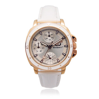稳达时时尚女款手表优雅石英手表30m防水不锈钢手表