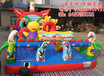 北京德心樂氣模玩具有限公司充氣城堡充氣滑梯飛鷹計劃城堡1476m1175.7m