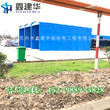 苏州吴中区鑫建华定做户外物流仓库帐篷伸缩可折叠雨棚镀锌管雨蓬尺寸颜色可定制遮阳蓬图片