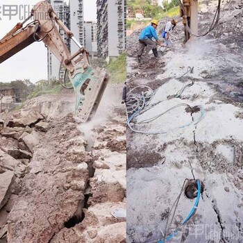 水下建设开挖土石方静态爆破基础破碎广东广州