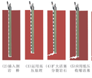 取代炸药爆破开裂山石的机械图片