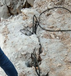 江苏扬州基坑竖井开挖机械分裂棒无声爆破山石