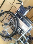 高靠背全躺老年人四刹轮椅带坐便轮椅残疾人标配可折叠手动轮椅车