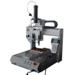 单工位配旋转阀单头单工位三轴平台全自动点胶机OL-331图片