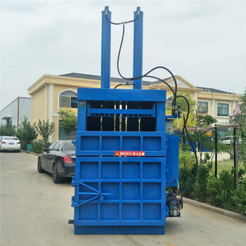 广西柳州80吨卧式打包机废纸板液压打包机