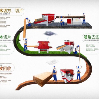 多片锯圆木多片锯圆木机木材加工多片锯厂家