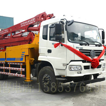 郑州37米驰通混凝土泵车/臂架式泵车/天泵/价格/厂家