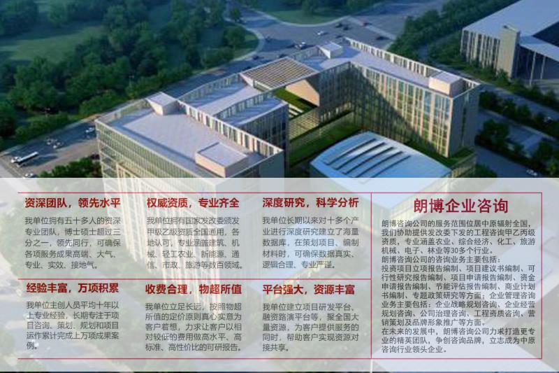 珠山诚信推荐建筑产业科技研发中心立项备案报告等