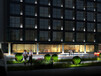 办公楼夜景工程动画设计城市办公楼夜景动画设计