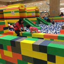 室内儿童游乐场设备epp积木乐园益智拼搭玩具百万海洋球池亲子互动乐园