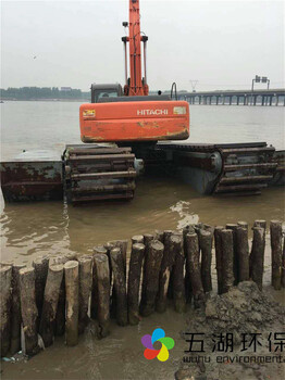 湿地清淤挖掘机型号+水上清淤挖掘机批发商+河道挖掘机批发