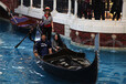 精品欧式木船5米贡多拉手划船贡多拉木船景观装饰船颜色定制