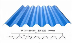 压花彩钢瓦屋顶用瓦楞板图片5
