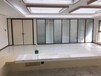 杭州办公室装修办公室隔断墙铝合金钢化玻璃高隔断成品活动隔断单层磨砂玻璃