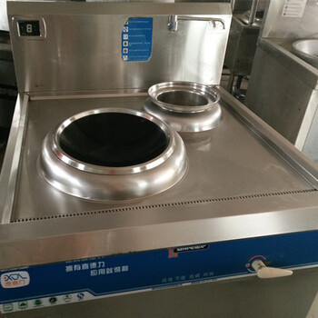 商用二手电磁炉15kw大功率电磁灶餐厅单头电炒炉厨房设备电炒灶
