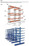 南昌永诚安悬臂式货架图片2