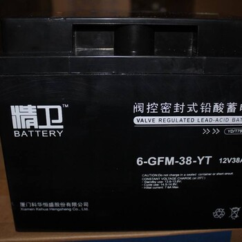 KELONG科华精卫蓄电池6-GFM-38-YT全新现货销售