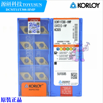 韩国KORLOY克劳伊DCMT11T308NC3020钢件精加工到半精加工