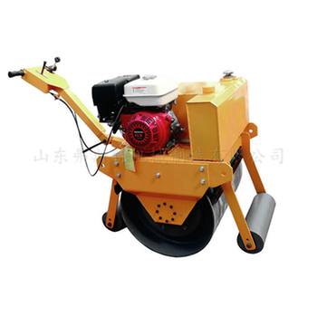 小型压路机FST-600单轮压路机价格手扶式压路机端午节厂家