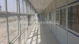 岩棉板河北焊接式防风活动房可回收岩棉板张家口彩钢房图片4