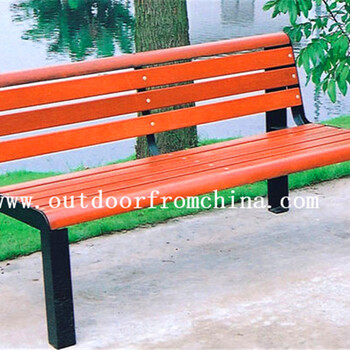 供应江苏泰州居民小区木质休闲椅铸铁公园椅躺椅靠椅