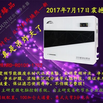 凈水器十漢爾頓變頻微廢水技術(shù)行業(yè)