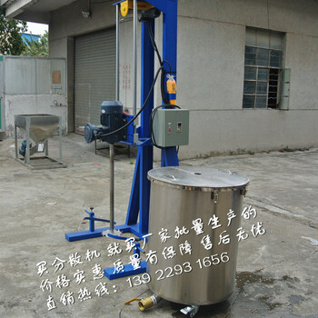  Anhui Hefei Shushan electromagnetic speed regulating explosion-proof disperser, paint mixer