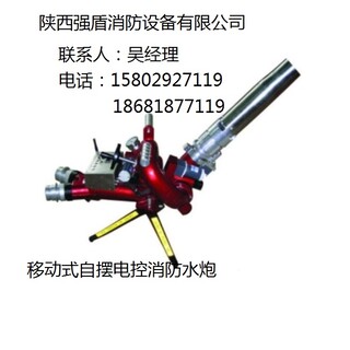 厂家生产各种消防水炮/陕西PLKD电控消防泡沫水两用炮图片4