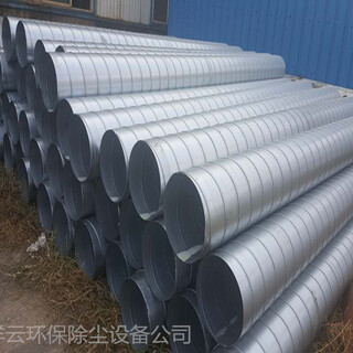 螺旋风管生产厂家白铁皮镀锌风管通风管道风管图片2