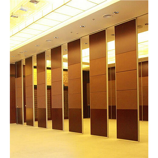 承接酒店活动屏风工程广州包厢折叠隔音墙设计