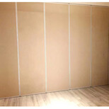 茂名舞蹈室折叠玻璃隔断直轨隔断厂家图片3