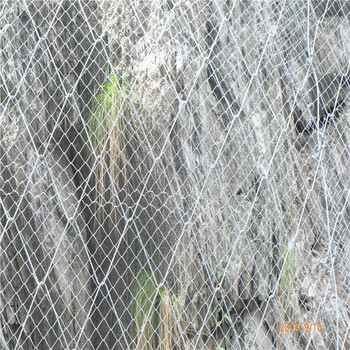 边坡防护勾花网矿用镀锌勾花网养殖绿化包塑勾花网