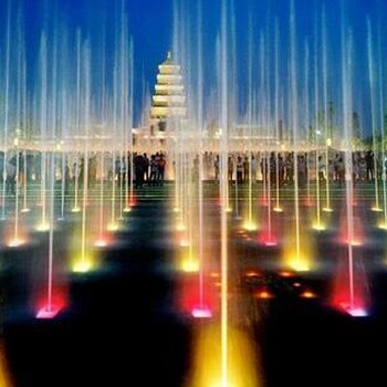 商洛音乐喷泉制作厂家联系陕西慧枫泽景观