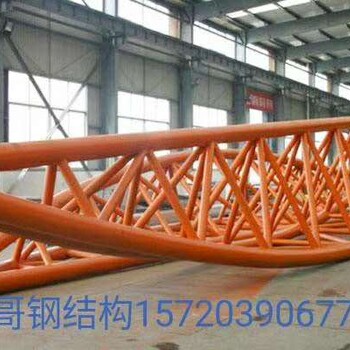  Production pipe truss of intersection line