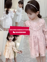 河北衡水廠家童裝批發(fā)網(wǎng)貨到付款網(wǎng)上兒童衣服批發(fā)秋季卡通印花純棉長(zhǎng)袖連衣裙批發(fā)