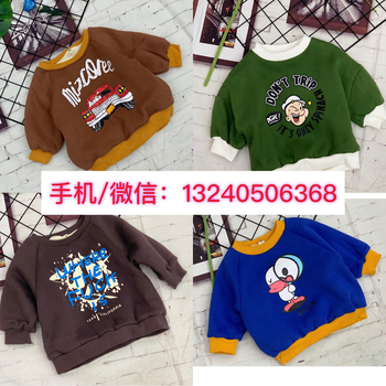 上海韩国童装批发市场在哪9-10月现在卖什么衣服好实体店冬季儿童衣服批发