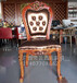 广西酒店家具批发新款橡木油蜡皮椅餐椅餐厅包厢椅子定制