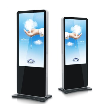 55寸立式广告机落地式广告机液晶显示屏触摸查询一体机屏广告屏互动查询一体机