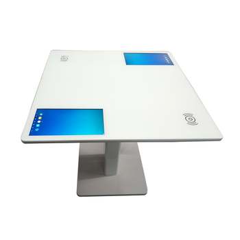 10.1寸双屏多屏智能触摸餐桌安卓查询一体机电容触摸屏触摸茶几