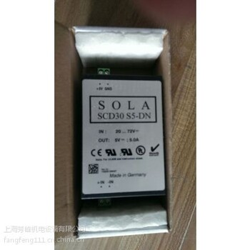 供应美国SOLA电源SCD30S5-DN，上海芳峰机电设备有限公司欢迎您的来电！