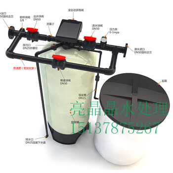 软水器10吨全自动软化水处理器润新自动软化水软水器