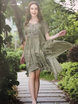 品牌連衣裙批發(fā)外貿(mào)尾貨服裝一線女裝批發(fā)裙褲批發(fā)女裝時(shí)尚