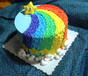 彩虹蛋糕的做法彩虹蛋糕培训