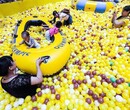 淘气堡儿童乐园厂家定做百万海洋球闯关设施
