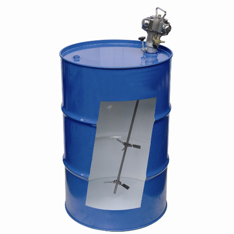 广东油桶气动搅拌机200L油桶专用气动搅拌器伸缩式气动搅拌机