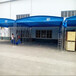 南京推拉式雨棚移动式钢结构雨蓬简易活动车棚伸缩彩篷汽车帐篷制作