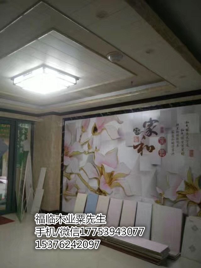 徐州打印3D背景墙学校装修案例