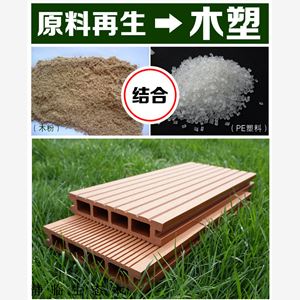 郴州工程用木塑地板平米价格